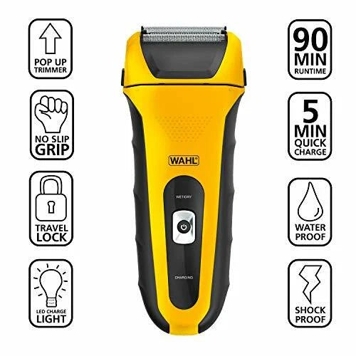 Wahl LifeProof Foil Shavers for Men Electric Razors Rechargeable WaterProof